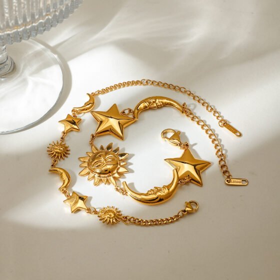 Sun Moon Bracelet No. 007