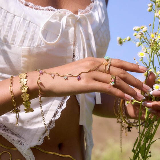 Natural Stone Bracelet No. 031