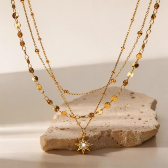 Modern Pendant Necklace No. 002
