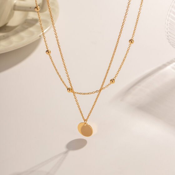 Modern Pendant Necklace No. 022