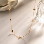 Crystal Round Necklace No. 028