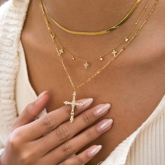 Cross Necklace No. 036