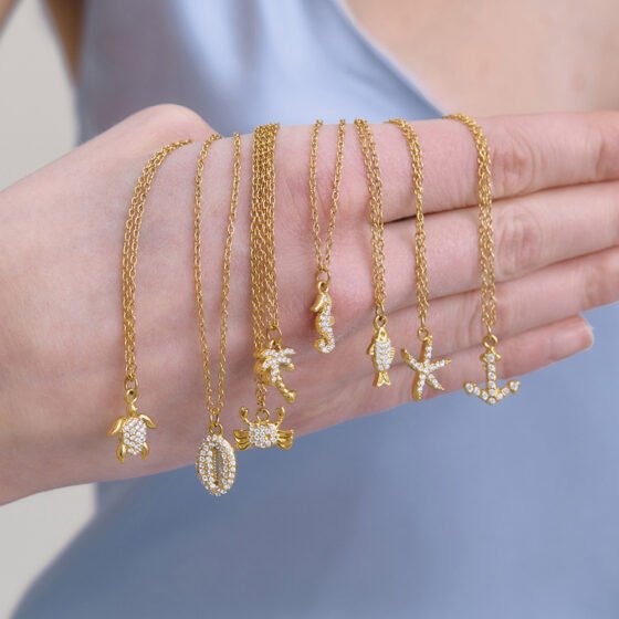 Crystal Necklace No. 056