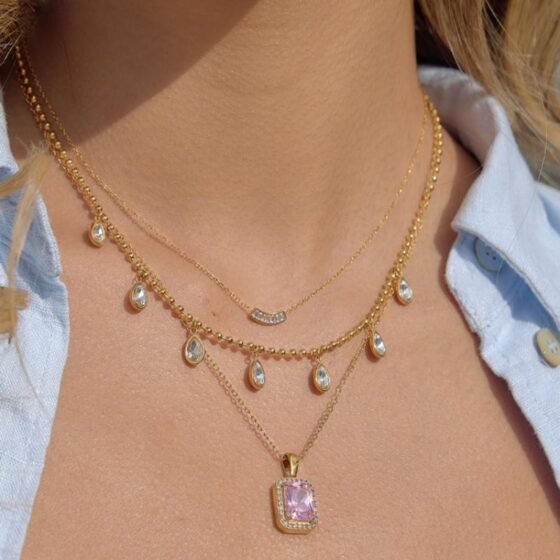 Crystal Necklace No. 069