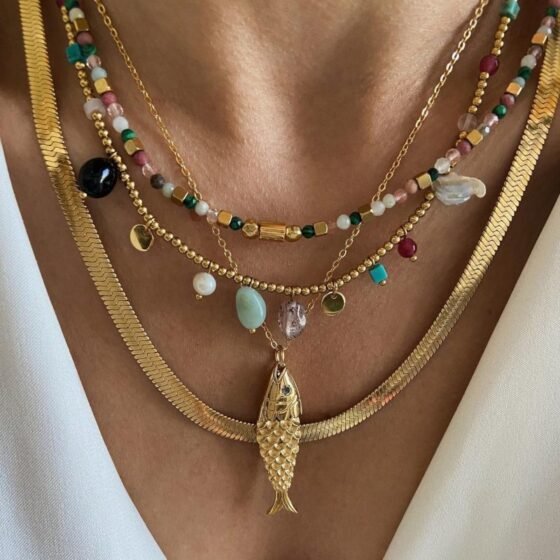 Modern Necklace No. 078