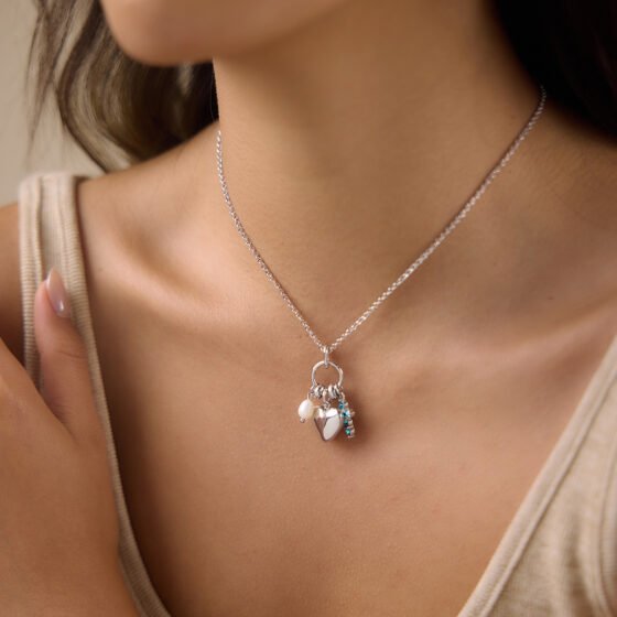 Crystal Pendant Necklace No. 079