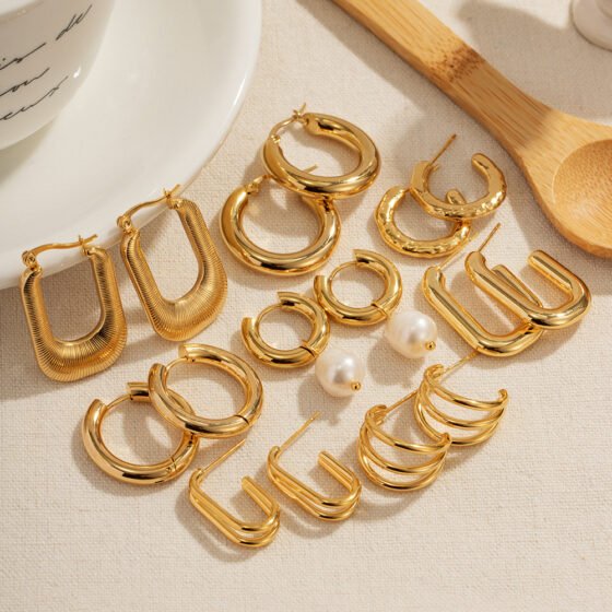 Modern Earrings No. 014