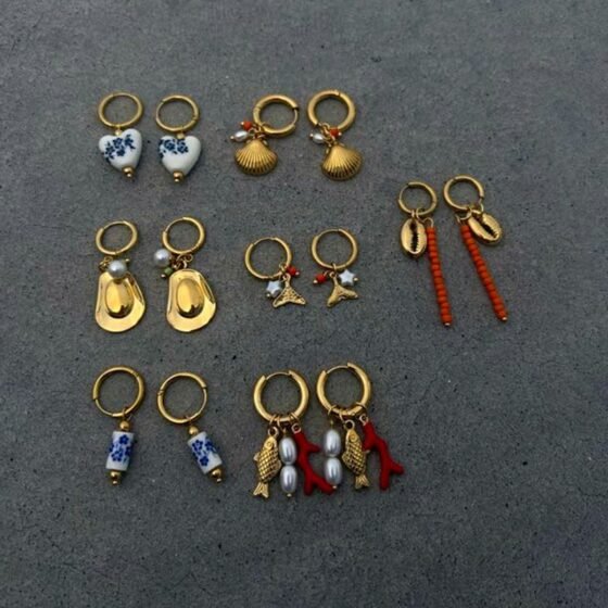 Modern Earrings No. 021