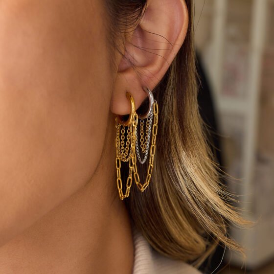 Tassel Chain Earrings No. 031