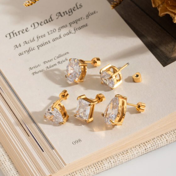 Crystal Earrings No. 038