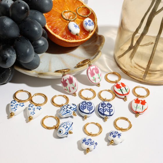 Modern Earrings No. 050
