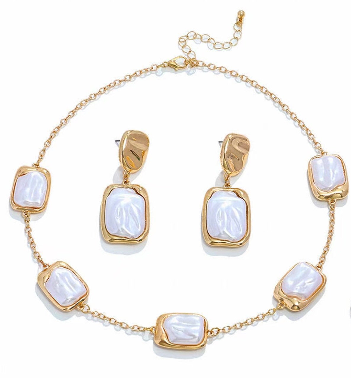Pearl Baroque 首饰套装 No. 073 - view 7
