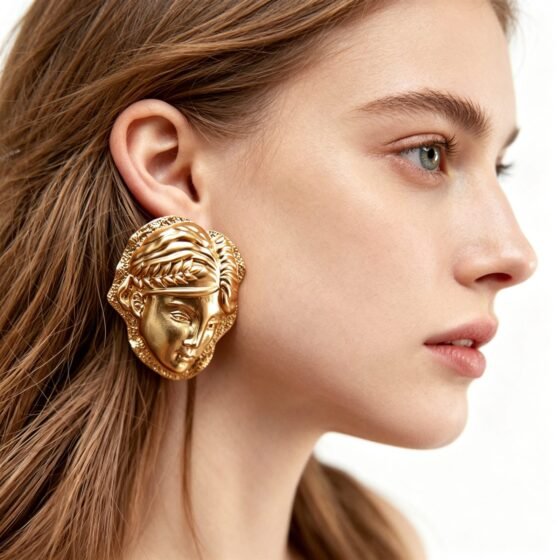 Vintage Stud Earrings No. 149 - view 1