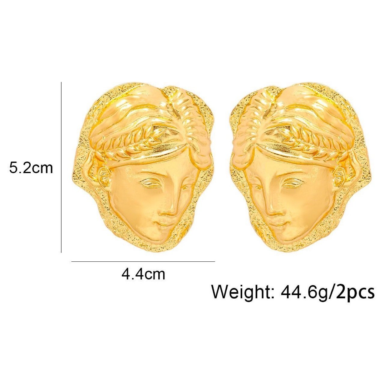 Vintage Stud Earrings No. 149 - view 4