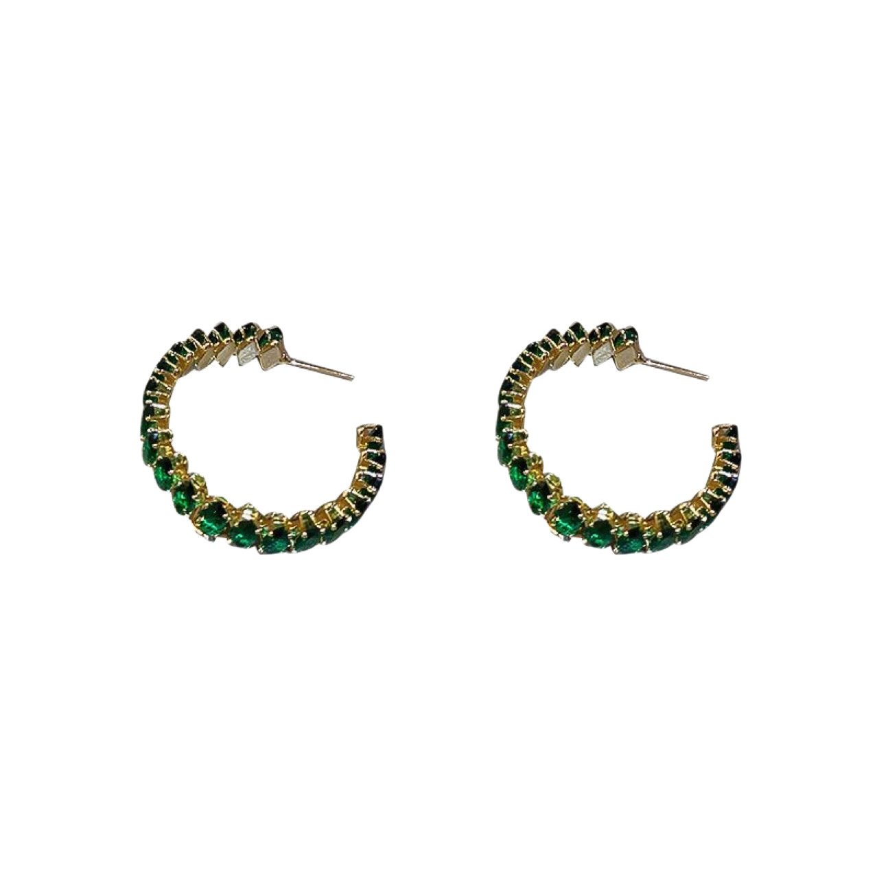 Crystal Hoop Earrings No. 204 - view 5