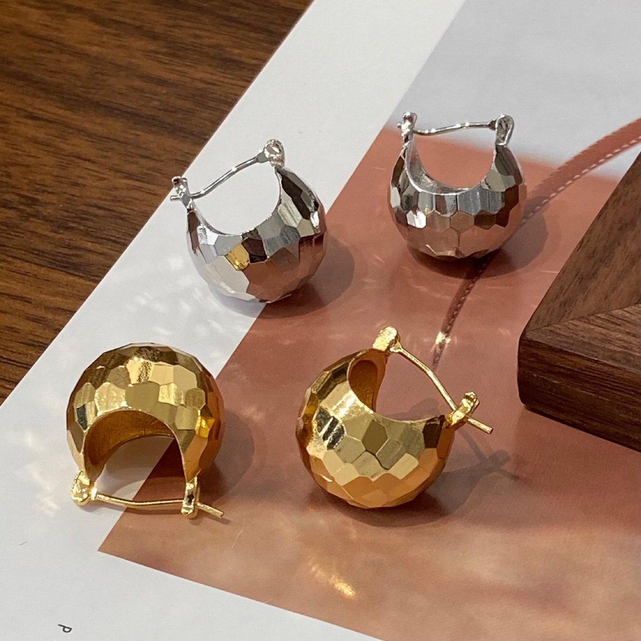Minimal Earrings - view 2
