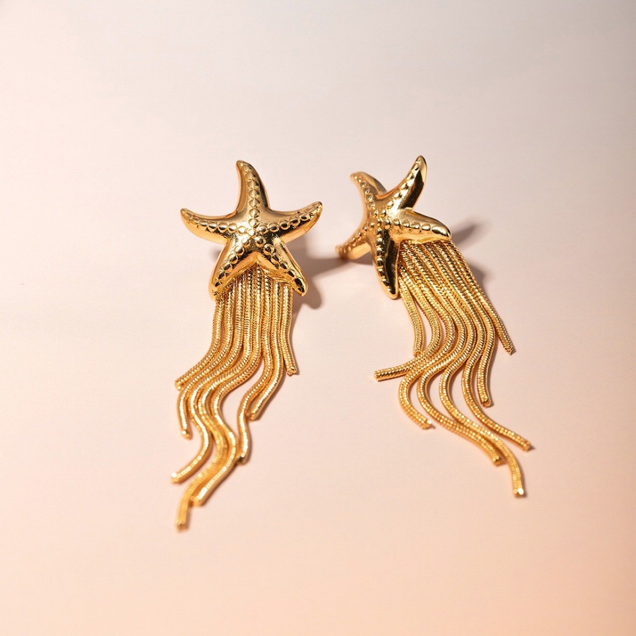 Starfish Drop Earrings - view 2