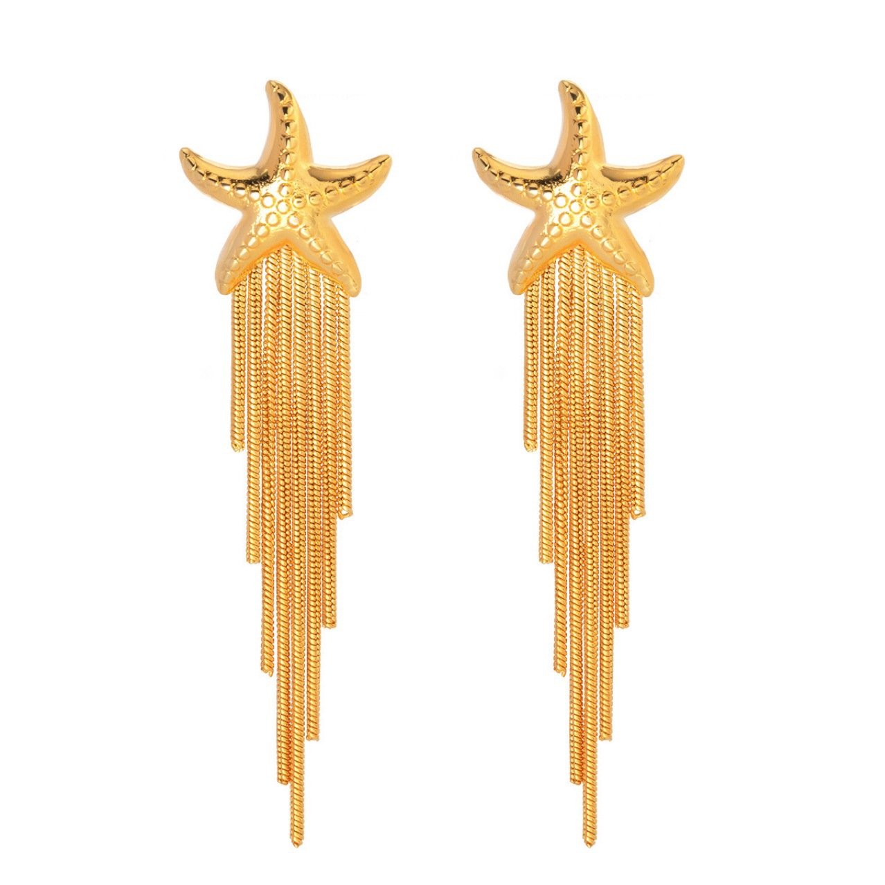 Starfish Drop Earrings - view 7