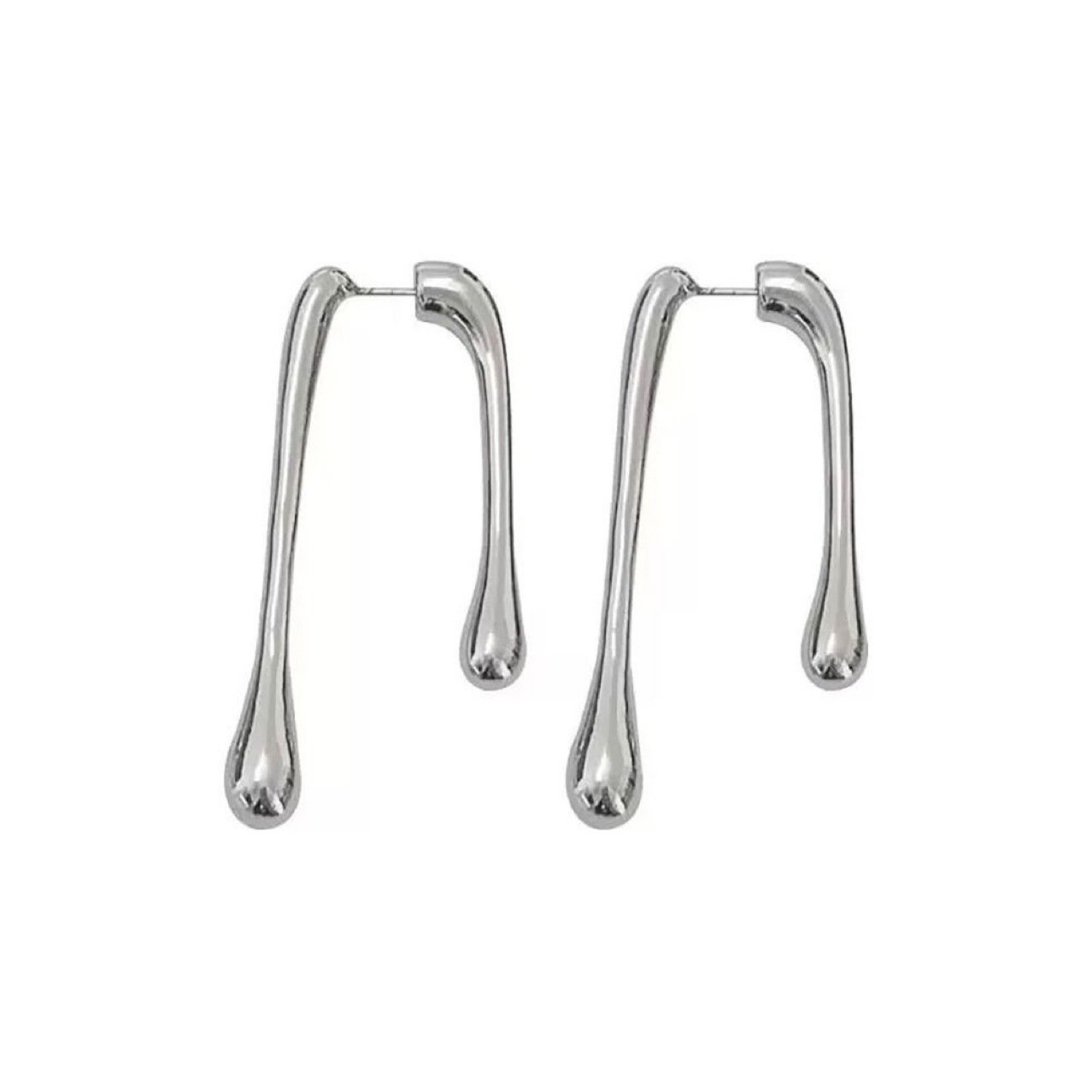 Dewdrop Wave Drop Earrings - view 6