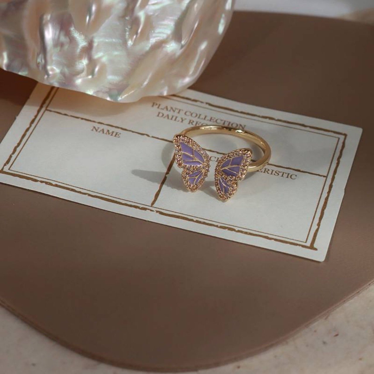 Butterfly Adjustable Ring - view 4
