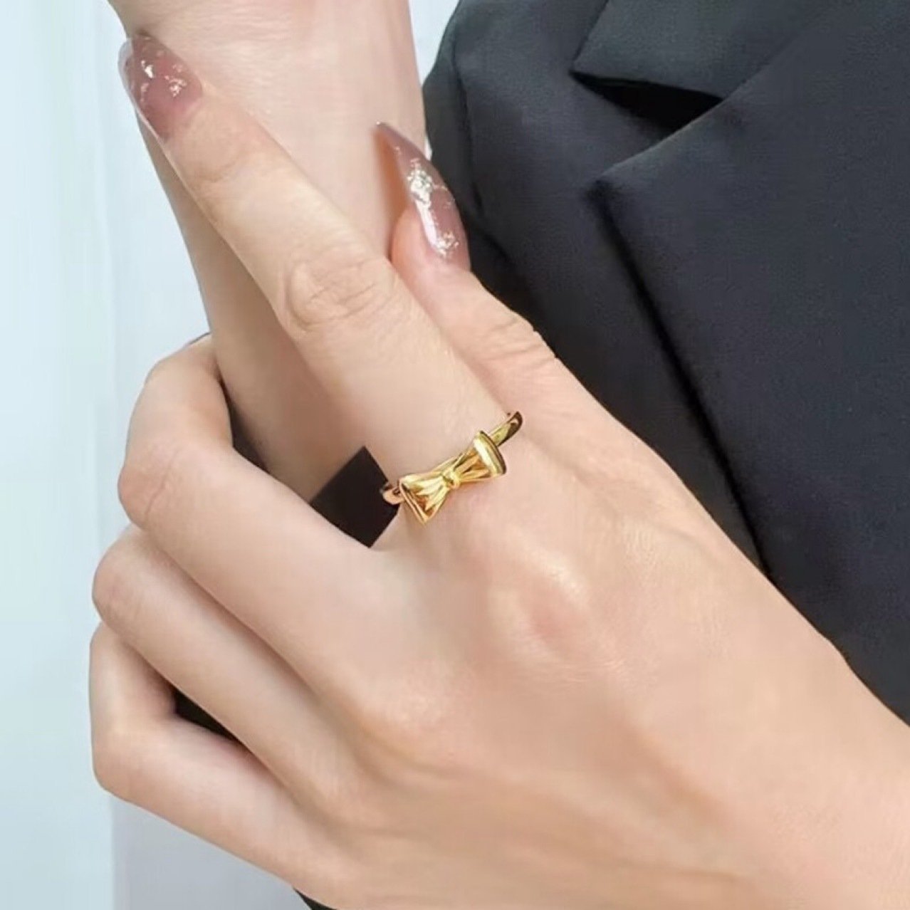 Bow Butterfly Ring - view 5