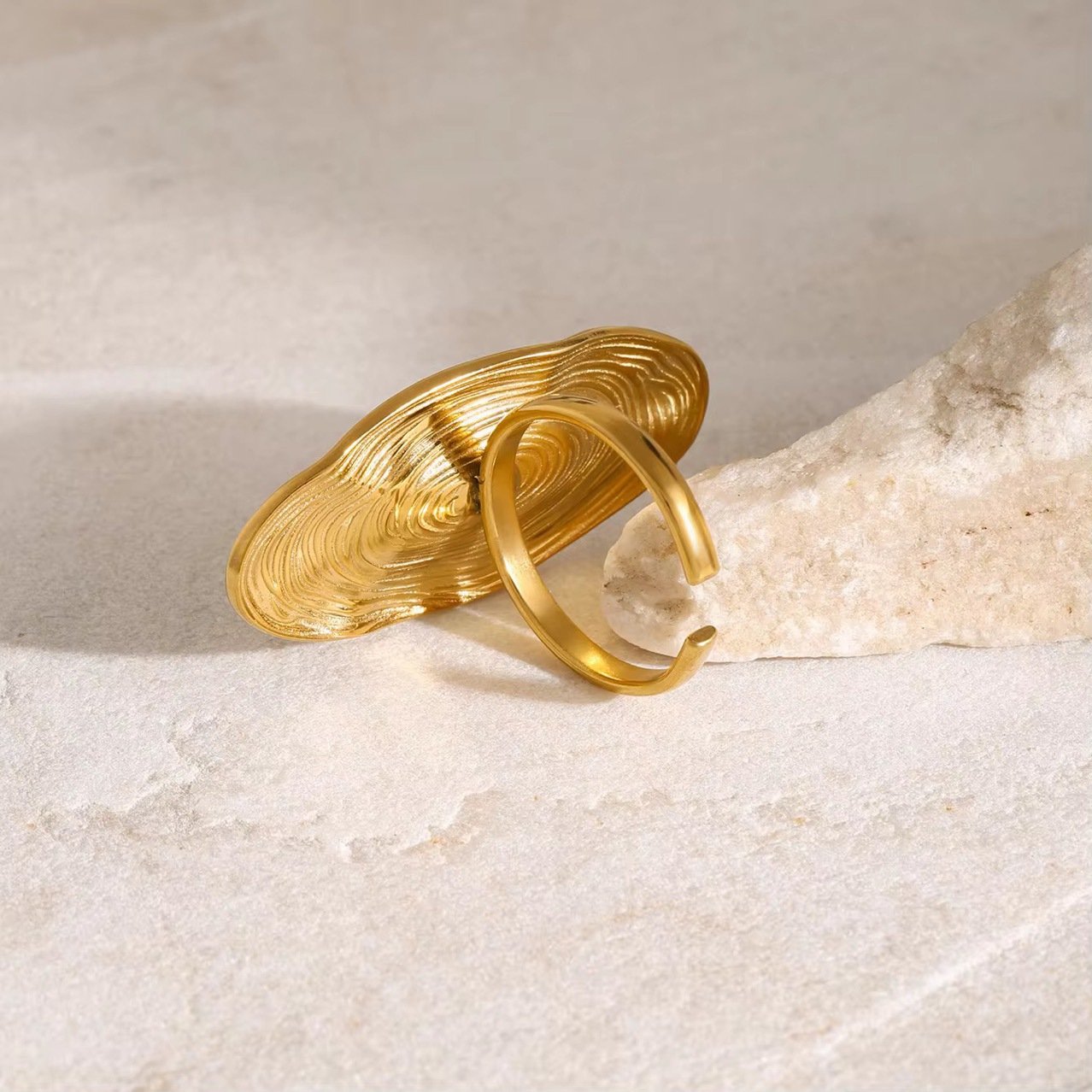 Pearl Sculptural Ring - view 3