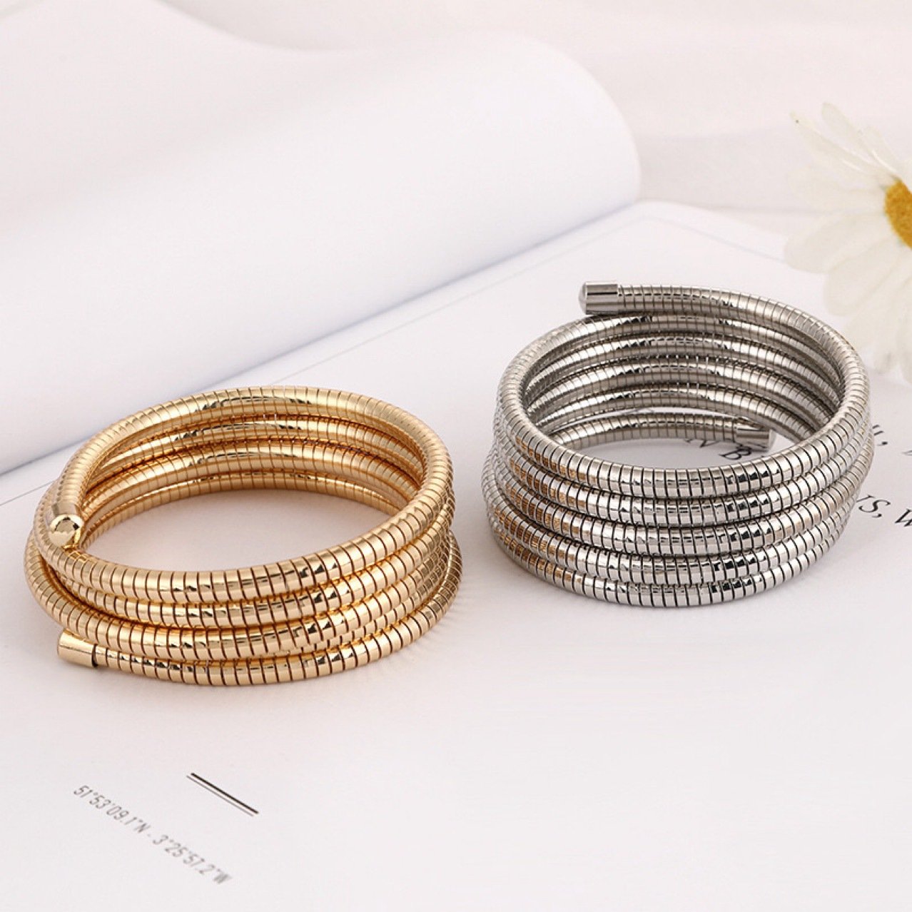 Modern Beaded Bracelet - view 2