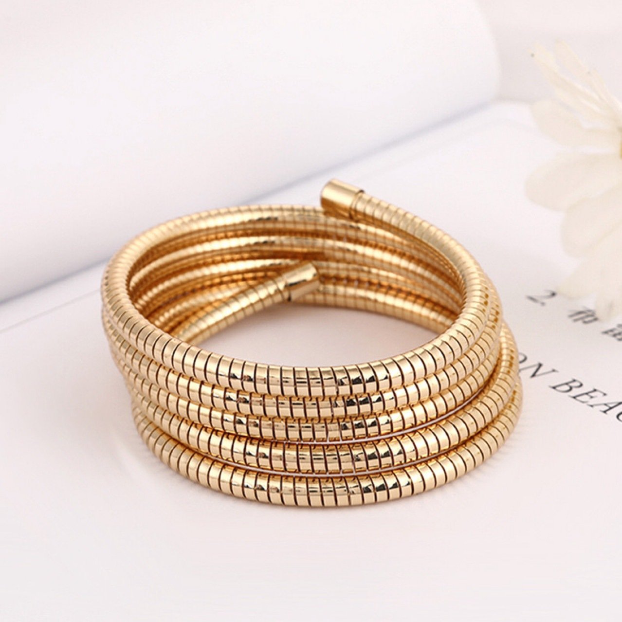 Modern Beaded Bracelet - view 6