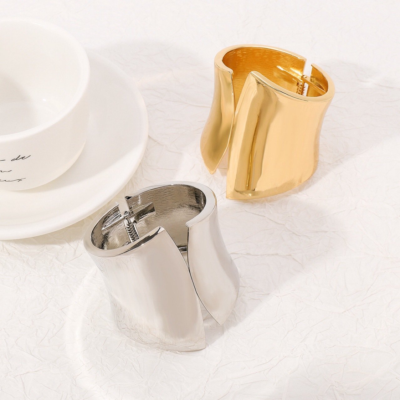 Minimal Cuff Bracelet - view 3