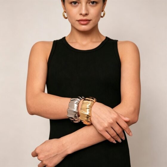 Sculptural Cuff Bracelet No. 153 - view 1