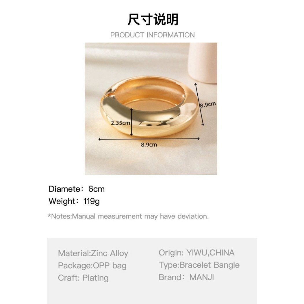 Minimal Cuff Bracelet No. 192 - view 4