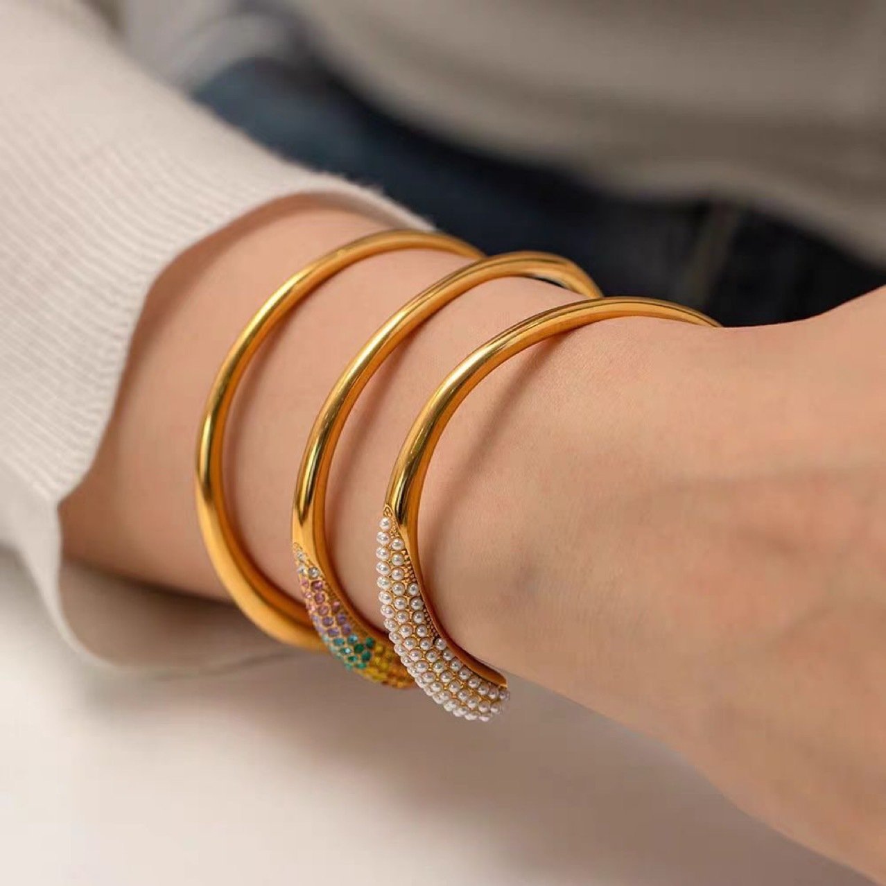 Modern Cuff Bracelet No. 269 - view 3