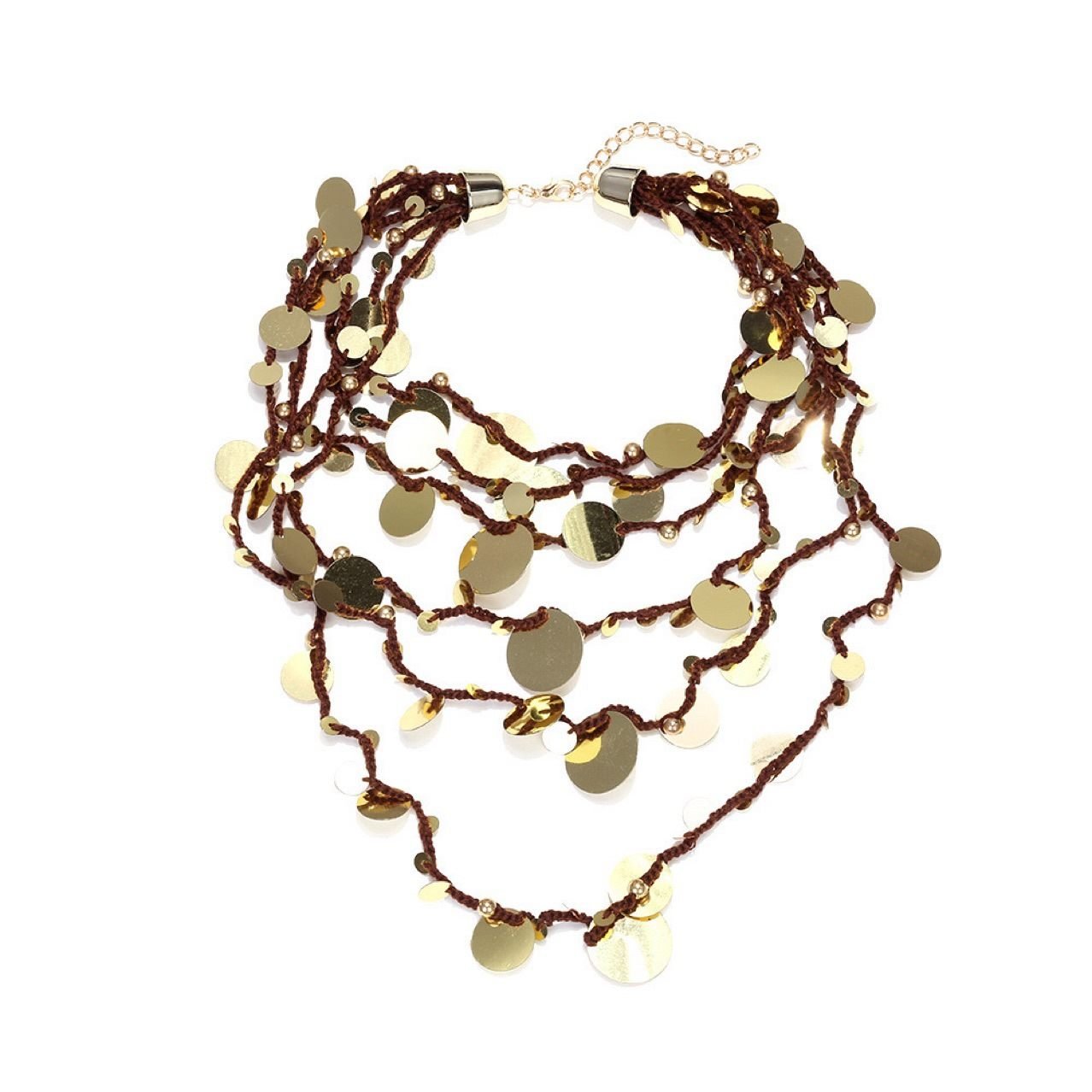 Statement Layered Necklace - view 4