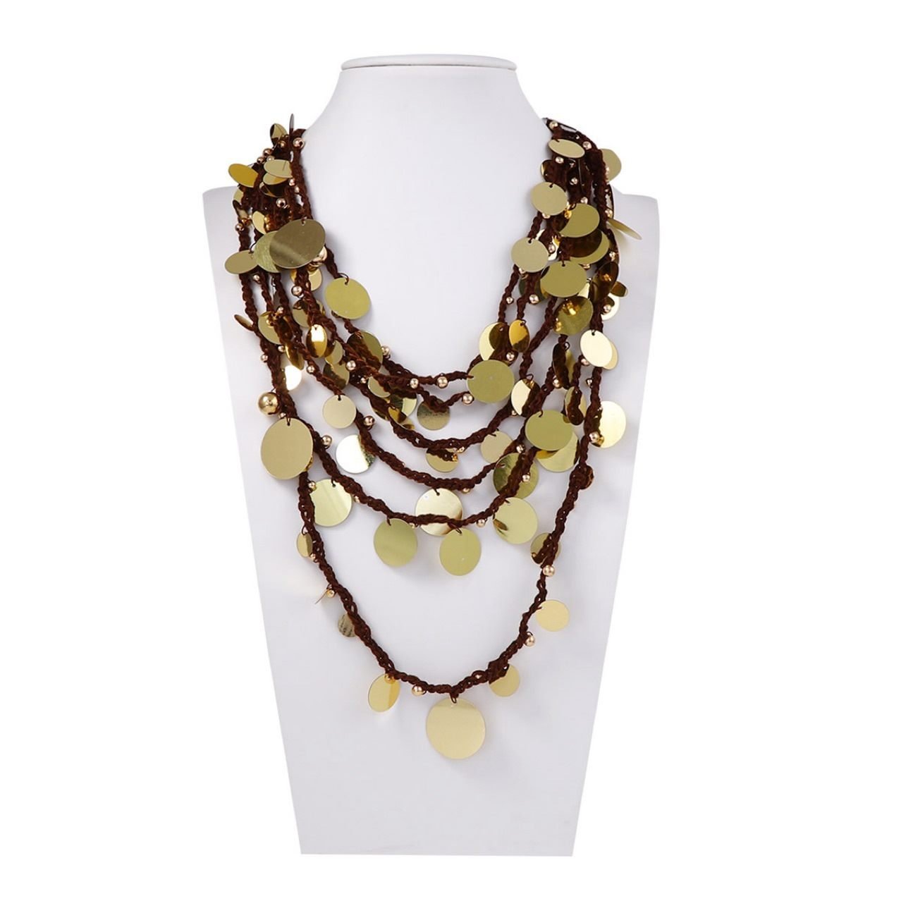 Statement Layered Necklace - view 7