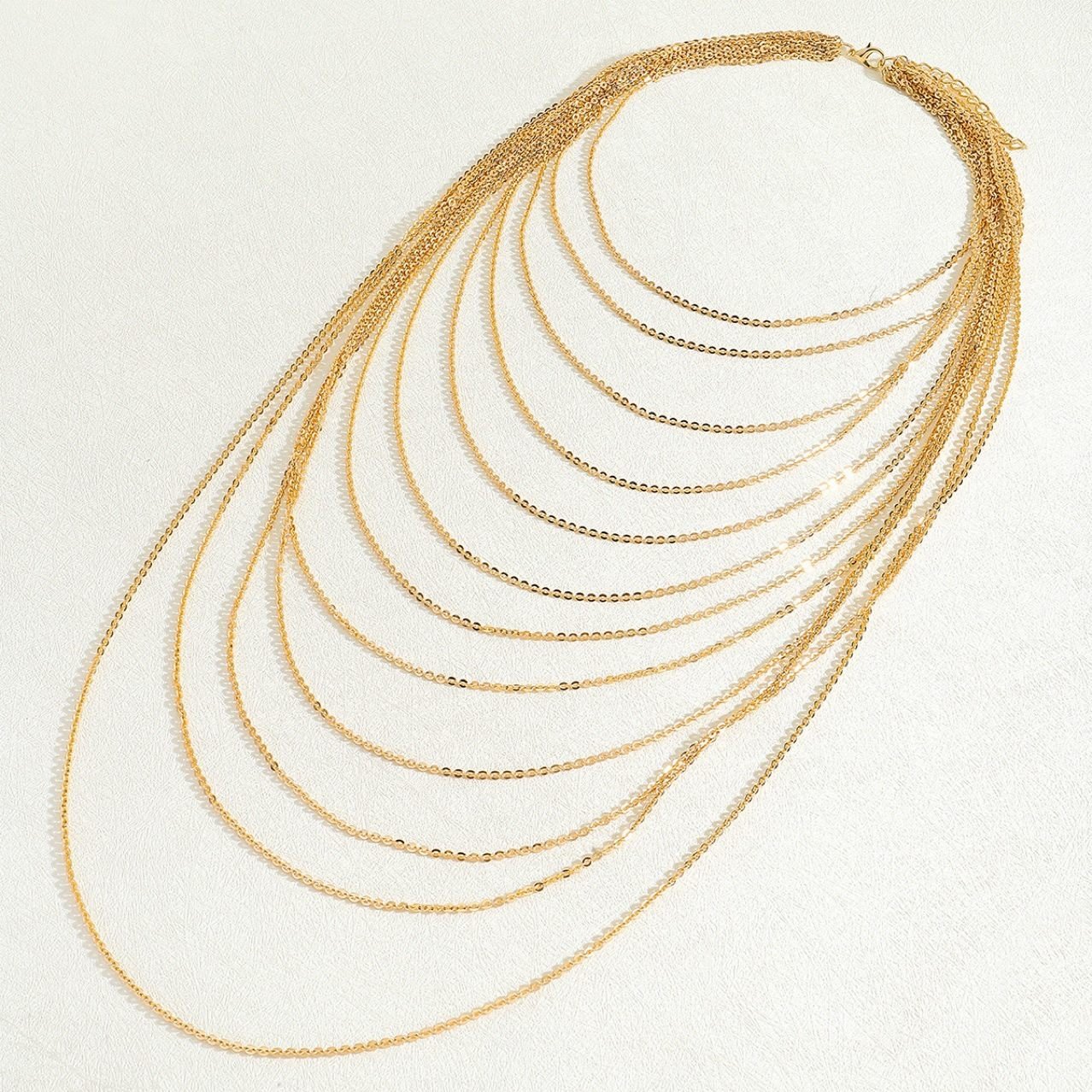 Statement Layered Necklace No. 050 - view 2