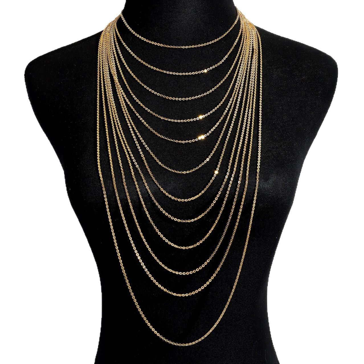 Statement Layered Necklace No. 050 - view 6