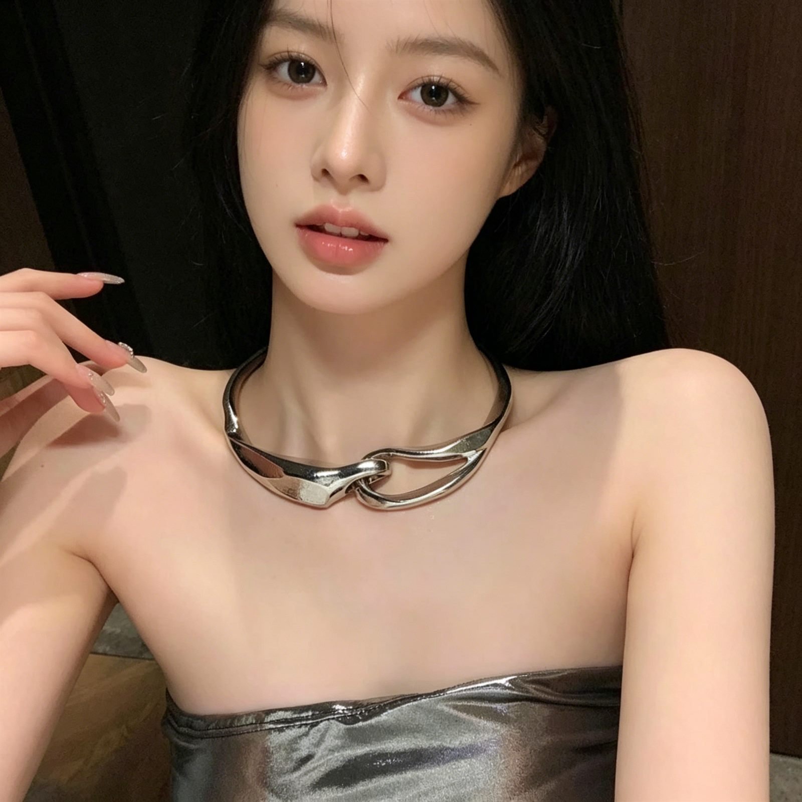 Modern Necklace - view 1