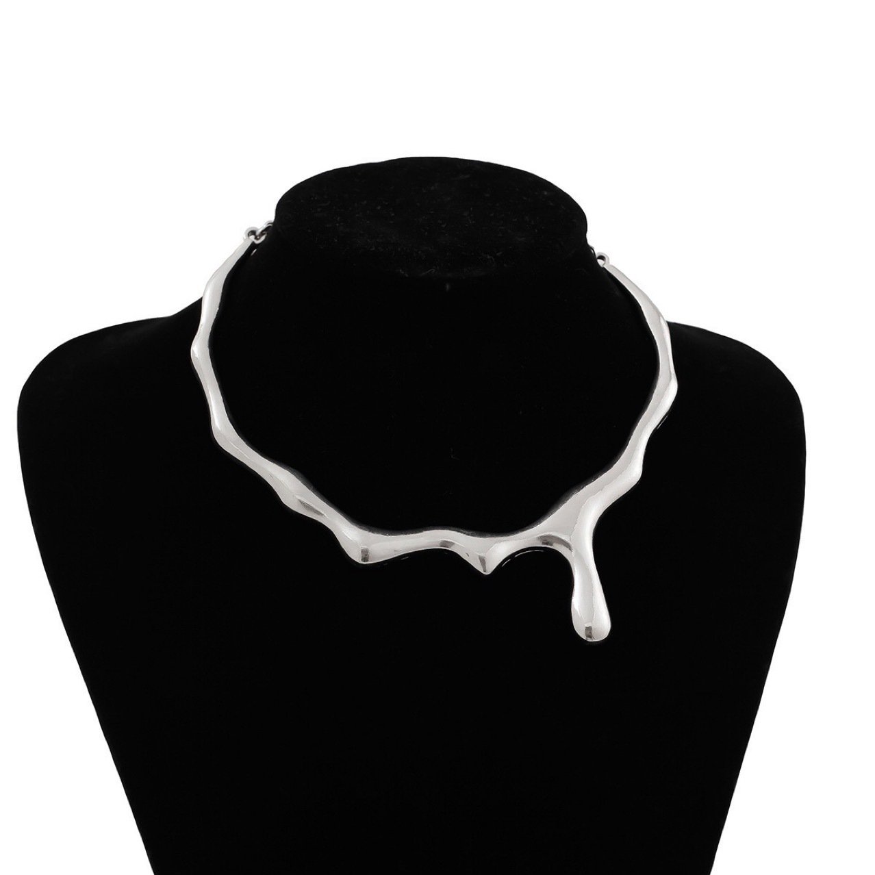 Dewdrop Sculptural Choker - view 3