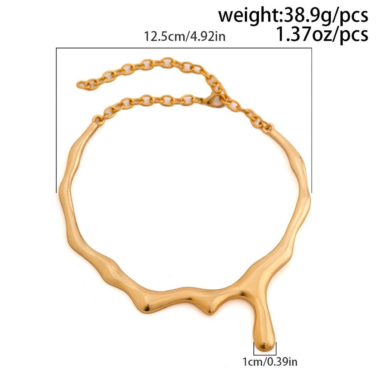 Dewdrop Sculptural Choker - view 4