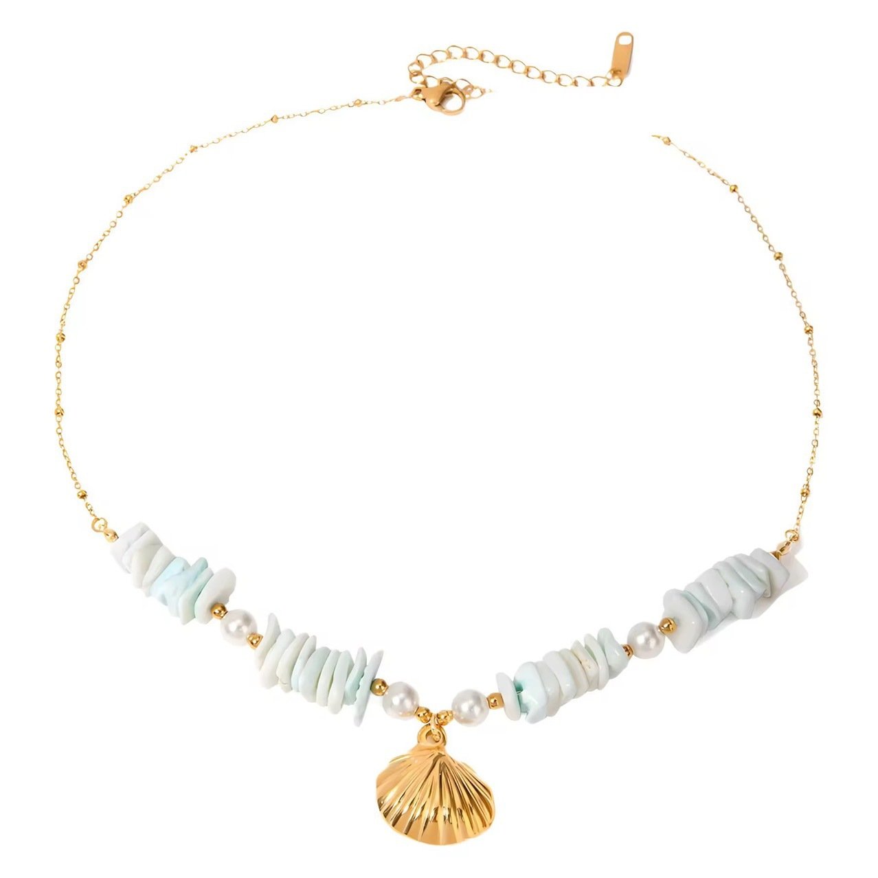 Pearl Shell Necklace - view 2