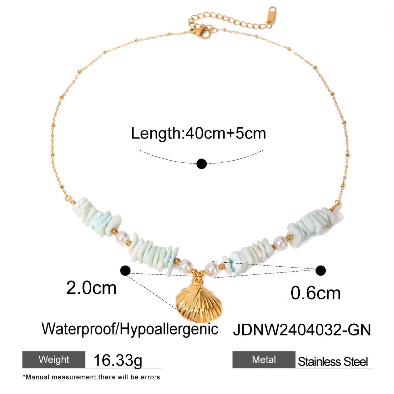 Pearl Shell Necklace - view 5