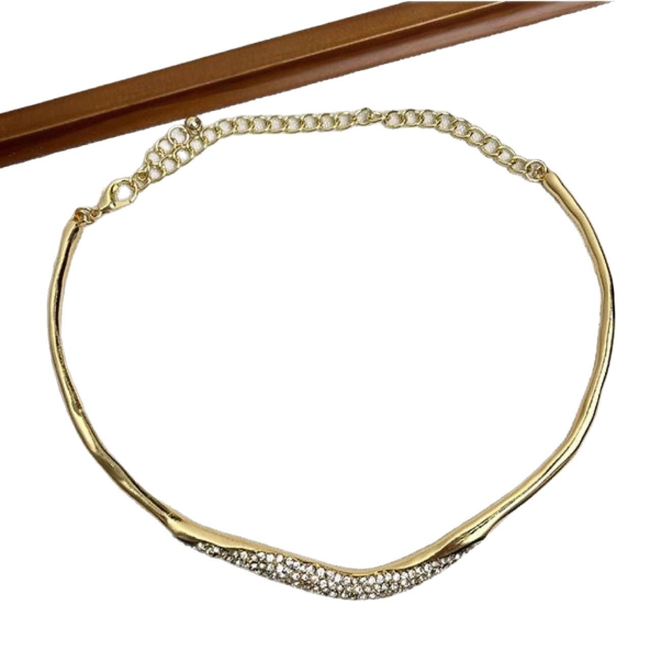 Crystal Sculptural Choker - view 5