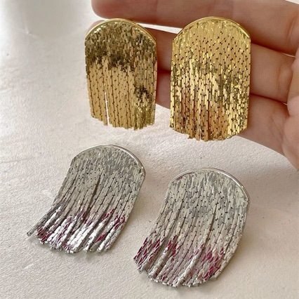 Vintage Drop Earrings - view 2