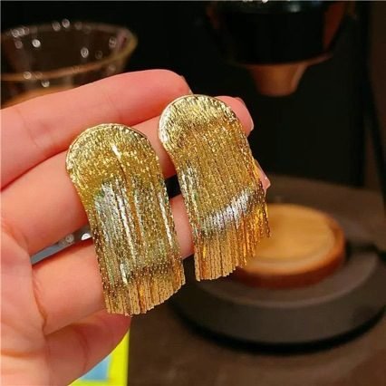Vintage Drop Earrings - view 4