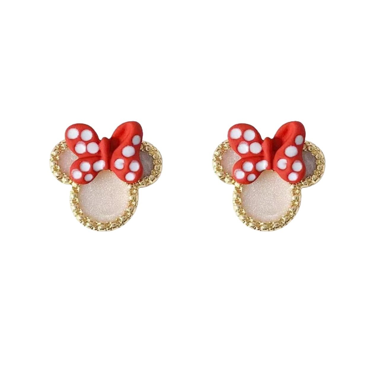 Bow Butterfly Stud Earrings - view 4