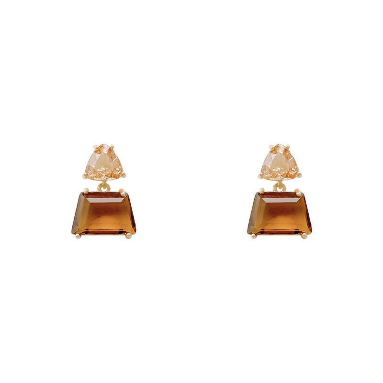 Crystal Stud Earrings - view 3
