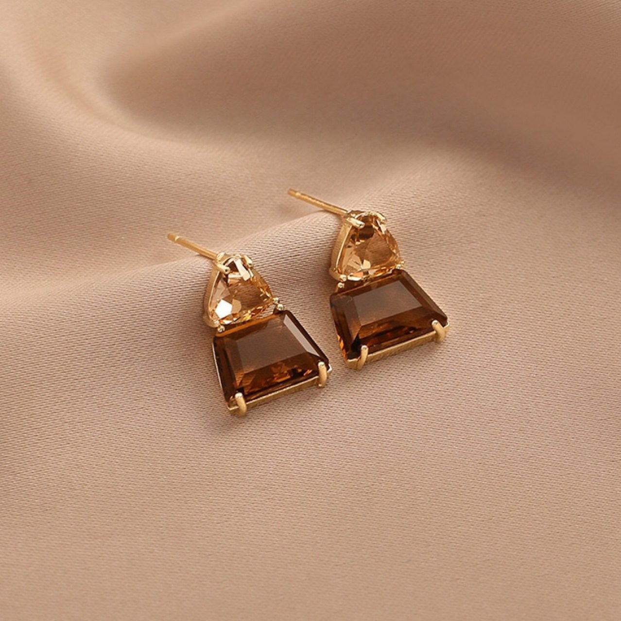 Crystal Stud Earrings - view 4