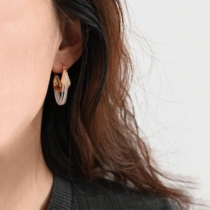 Mini Bag Drop Earrings - view 5