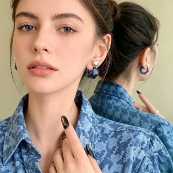 Sculptural Hoop Earrings - view 1