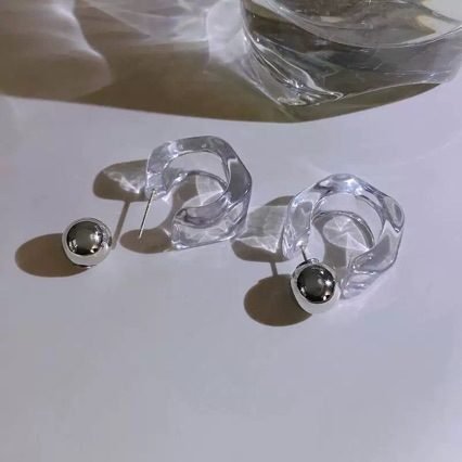 Sculptural Hoop Earrings - view 5